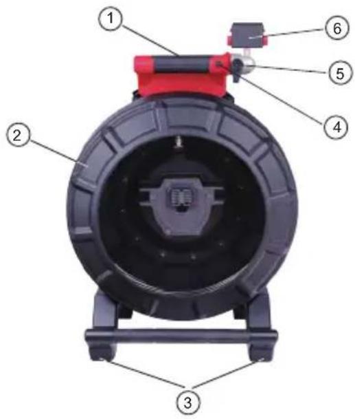 MILWAUKEE M18 297322 - Generalidades del tiralíneas de inspección de tuberías de rigidez media de 36,5 m (120') - 1