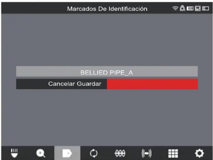 MILWAUKEE M18 297322 - Creación y guardado de un nuevo marcado de identificación - 3