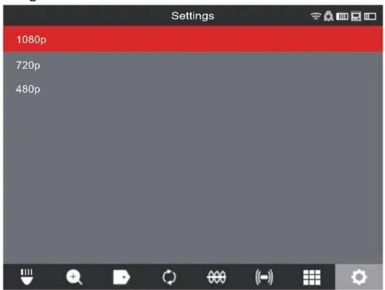 MILWAUKEE M18 297322 - Video Settings - 2