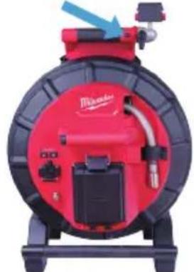 MILWAUKEE M18 297322 - Ajustage de l'angle d'inclinaison de l'ÉCRAN SANS FIL : - 1
