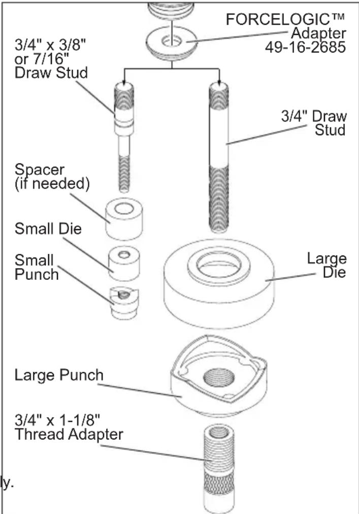 MILWAUKEE M18 Force Logic 267723 - FORCELOGIC™ Adapter (some models) - 1