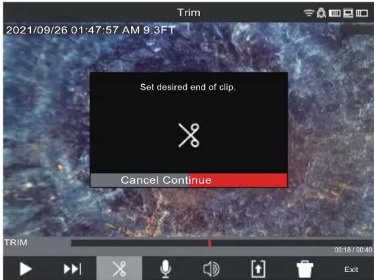 MILWAUKEE M18 297422 - Trimming Video Files - 2