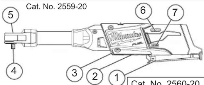 MILWAUKEE M12 FUEL 256021 - DESCRIPTION FONCTIONNELLE - 1