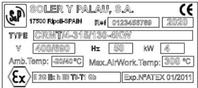 Soler & Palau THATEX - II 2G Ex h IIB T5-T1 Gb - 1