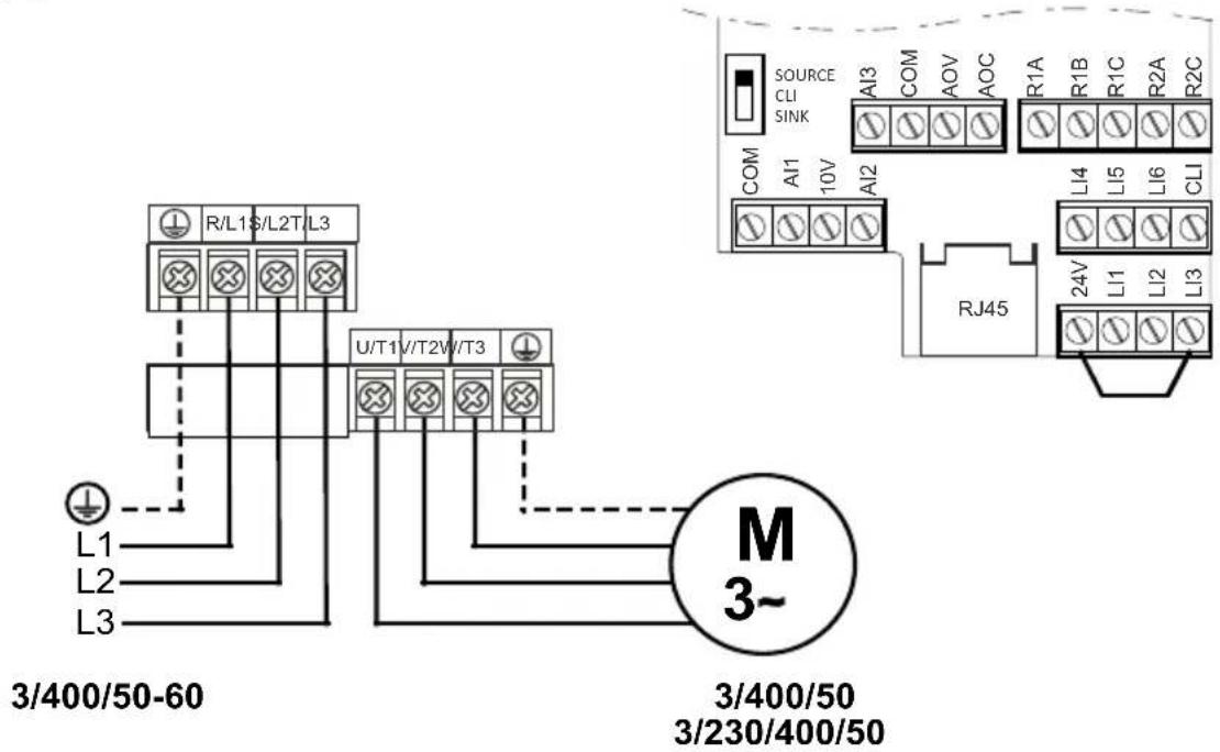 Soler & Palau VFTM320 IP66 - Schéma de raccordement - 2