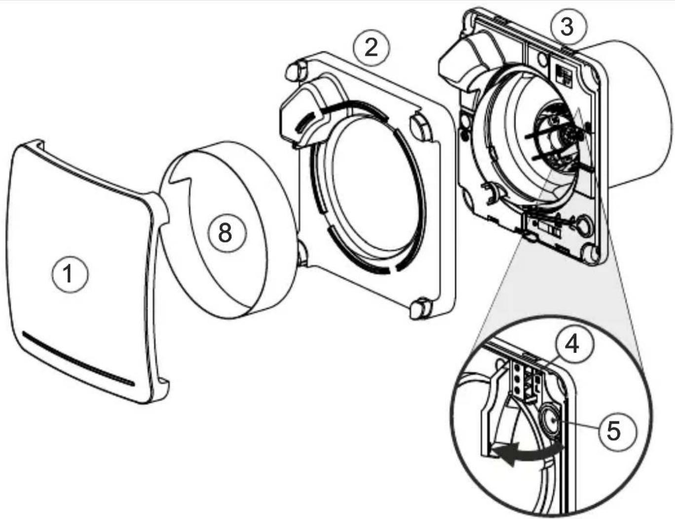 Soler & Palau EcoAIR DESIGN - EcoAIR DESIGN   KIT EcoAIR DESIGN + CT-17/18 - 2