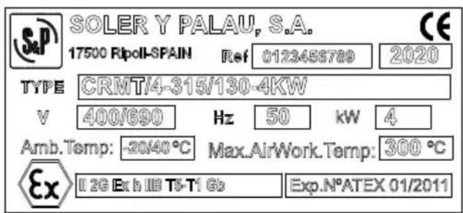 Soler & Palau TCDH EXD - TYPENSCHILDER - 5