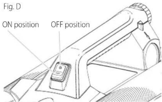 Porter-Cable PCC795 - On/OffSwitch(Fig.D) - 1