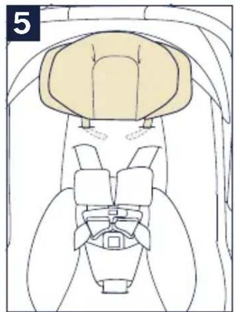 Nuna TRVL - Head and Body Support - 4