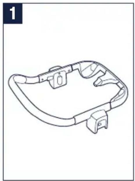 Nuna TRVL - PIPA series Adapters - 1