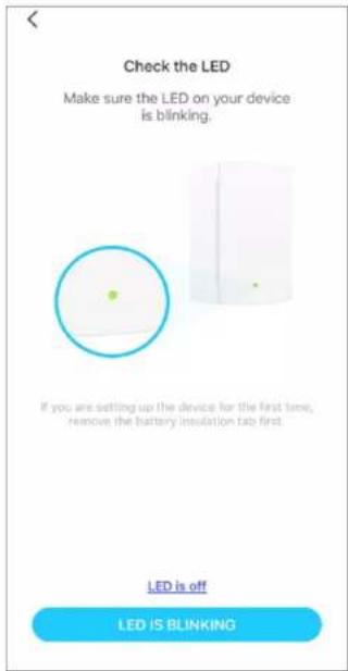 TP-LINK Tapo T110 - Verifiez la LED et configurez1. Configurez votre c - 1