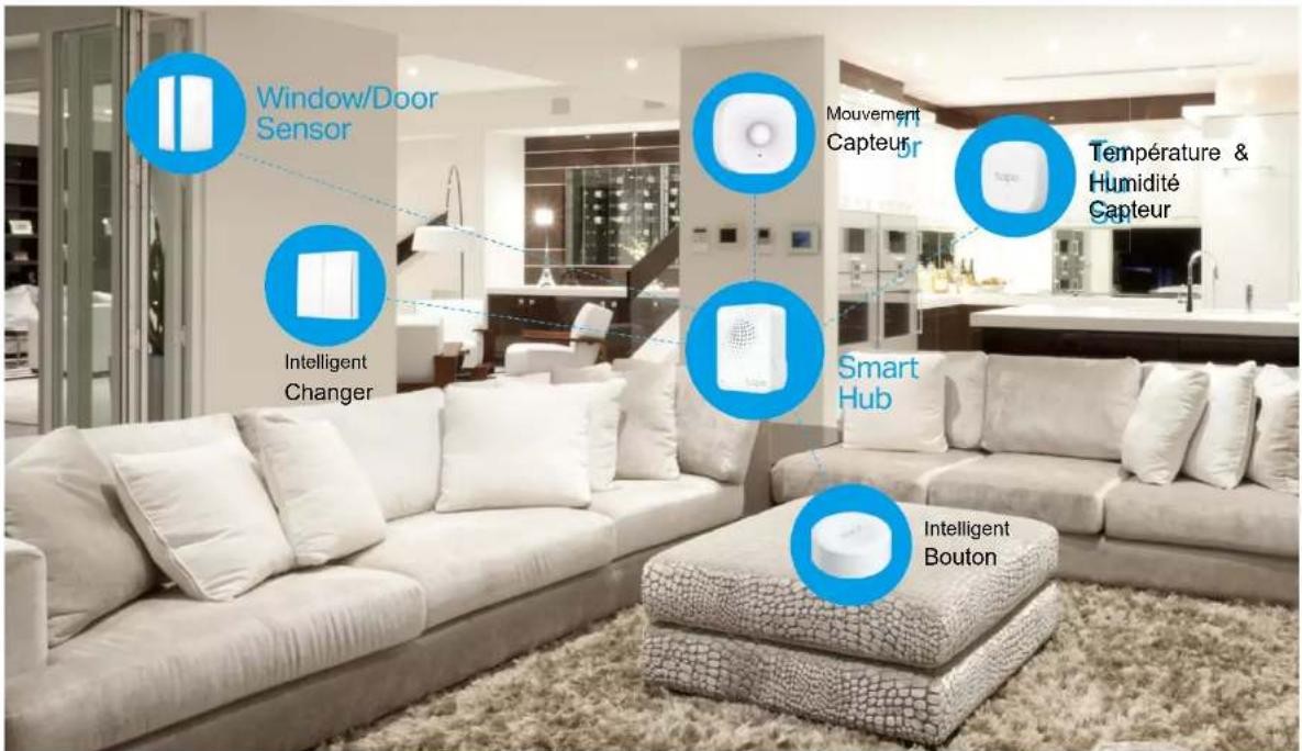TP-LINK Tapo T100 - Écosysteme intelligent tapo - 1