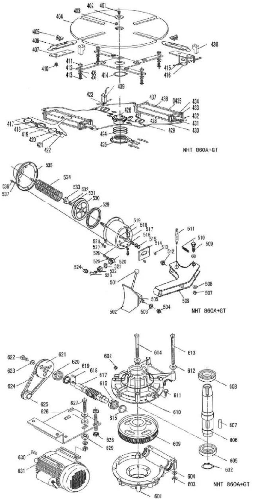 Zipper ZIRMM94H_230V - Explosionszeichnung / Exploded View - 3
