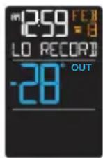 LA CROSSE TECHNOLOGY CA82738 - ENREGISTREMENT DES TEMPERATURES ET DE L'HUMIDITE MAXIMALES ET MINIMALES (HI/LO) - 2