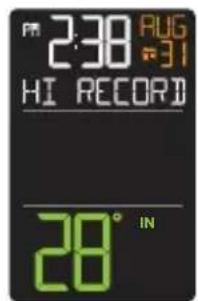 LA CROSSE TECHNOLOGY CA82738 - HI/LO TEMPERATURE AND HUMIDITY RECORDS - 3