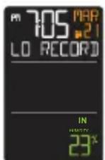 LA CROSSE TECHNOLOGY CA82738 - ENREGISTREMENT DES TEMPERATURES ET DE L'HUMIDITE MAXIMALES ET MINIMALES (HI/LO) - 8