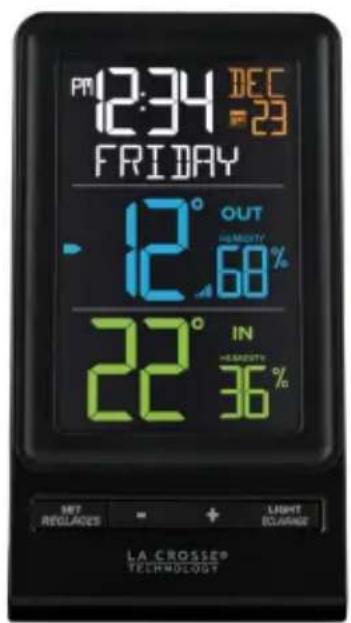 LA CROSSE TECHNOLOGY CA82738 - STATION SANS FIL COMBINÉE TEMPERATURE ET HUMIDITÉ - 1
