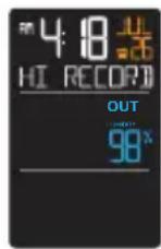 LA CROSSE TECHNOLOGY CA82738 - ENREGISTREMENT DES TEMPERATURES ET DE L'HUMIDITE MAXIMALES ET MINIMALES (HI/LO) - 3