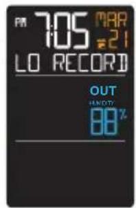 LA CROSSE TECHNOLOGY CA82738 - HI/LO TEMPERATURE AND HUMIDITY RECORDS - 6