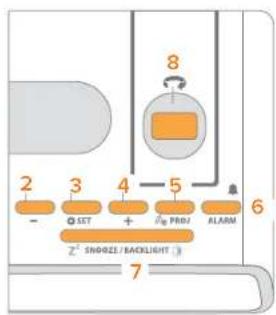 LA CROSSE TECHNOLOGY CA74962 - Buttons LCD Display - 2