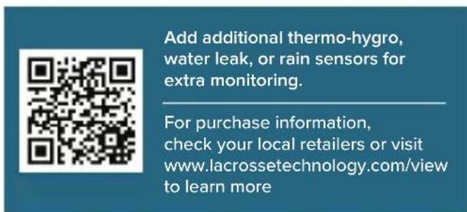 LA CROSSE TECHNOLOGY CA79103V2 - Additional Add-On Sensors - 3