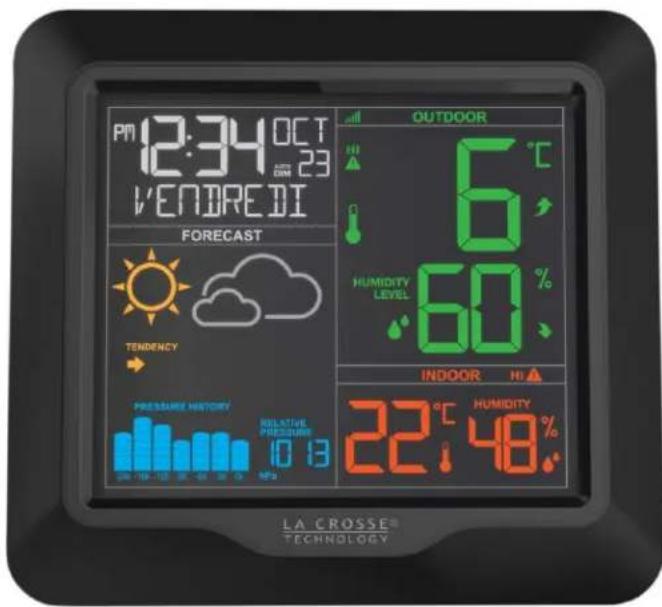 LA CROSSE TECHNOLOGY CA79080 - SANS FIL AVEC PRESSION ATMOSPHERIQUE ET STATION ADDITIONNELLE - 2