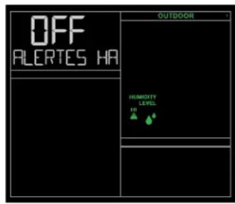 LA CROSSE TECHNOLOGY CA79080 - Réglage des alertes : - 5