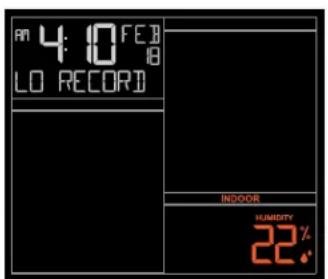 LA CROSSE TECHNOLOGY CA79080 - Press and release the TEMP button to view: - 8