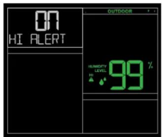 LA CROSSE TECHNOLOGY CA79080 - To set alerts: - 6