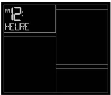 LA CROSSE TECHNOLOGY CA79080 - Ordres des options du menu des réglages : - 4
