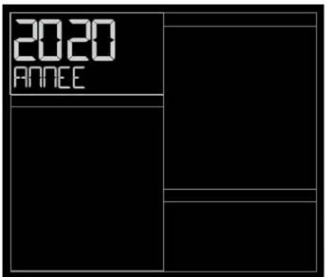 LA CROSSE TECHNOLOGY CA79080 - Ordres des options du menu des réglages : - 6