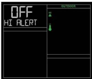 LA CROSSE TECHNOLOGY CA79080 - To set alerts: - 1
