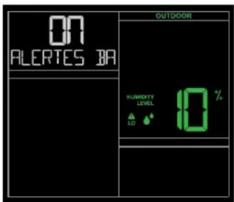 LA CROSSE TECHNOLOGY CA79080 - Réglage des alertes : - 8