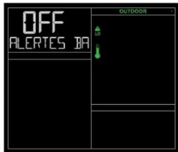 LA CROSSE TECHNOLOGY CA79080 - Réglage des alertes : - 3