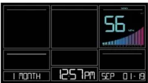 LA CROSSE TECHNOLOGY CA80550 - Wind Speed History: - 5