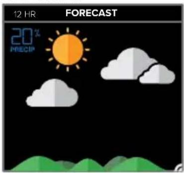 LA CROSSE TECHNOLOGY CA80550 - ADVANCED FORECAST &amp; CHANCE OF PRECIPITATION - 2
