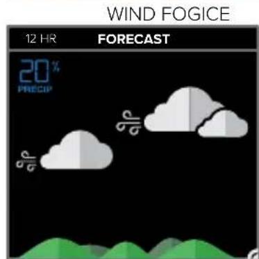 LA CROSSE TECHNOLOGY CA80550 - ADVANCED FORECAST &amp; CHANCE OF PRECIPITATION - 10