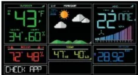 LA CROSSE TECHNOLOGY CA80550 - PAS DE SERVICE MÉTÉO - 2