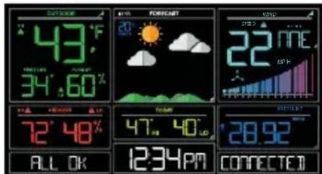LA CROSSE TECHNOLOGY CA80550 - PAS DE SERVICE MÉTÉO - 1