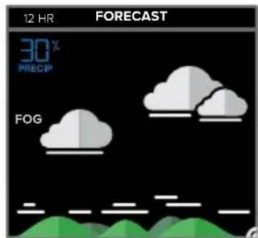 LA CROSSE TECHNOLOGY CA80550 - ADVANCED FORECAST &amp; CHANCE OF PRECIPITATION - 12