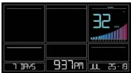 LA CROSSE TECHNOLOGY CA80550 - Wind Speed History: - 4