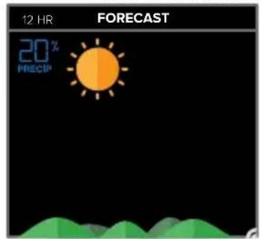 LA CROSSE TECHNOLOGY CA80550 - ADVANCED FORECAST &amp; CHANCE OF PRECIPITATION - 1