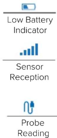LA CROSSE TECHNOLOGY CA80550 - EXTRA SENSOR AREA ICONS: - 3