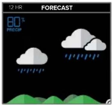 LA CROSSE TECHNOLOGY CA80550 - ADVANCED FORECAST &amp; CHANCE OF PRECIPITATION - 4