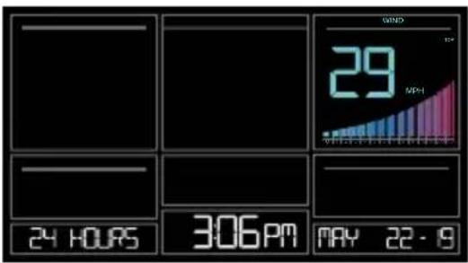 LA CROSSE TECHNOLOGY CA80550 - Wind Speed History: - 2