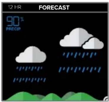 LA CROSSE TECHNOLOGY CA80550 - ADVANCED FORECAST &amp; CHANCE OF PRECIPITATION - 5