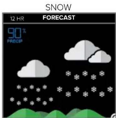 LA CROSSE TECHNOLOGY CA80550 - ADVANCED FORECAST &amp; CHANCE OF PRECIPITATION - 8