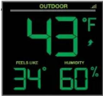 LA CROSSE TECHNOLOGY CA80550 - FEELS LIKE TEMPERATURE - 1