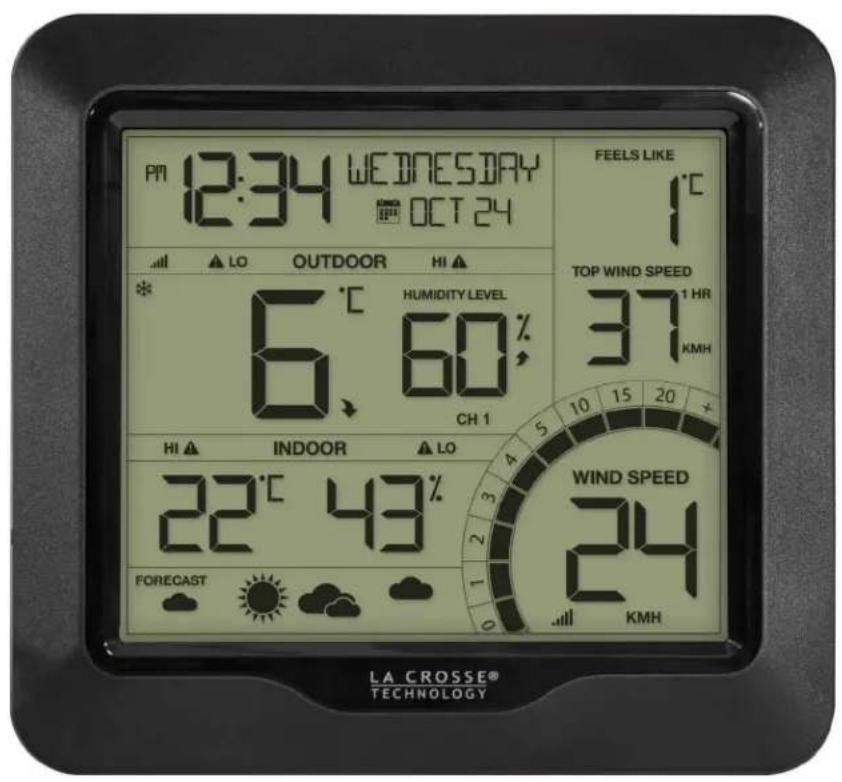 LA CROSSE TECHNOLOGY CA84688 - Anémomètre professionnel - 2