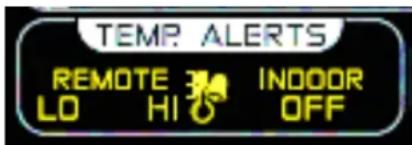 LA CROSSE TECHNOLOGY 3081425CA - Arm/Disarm Temperature Alerts - 1